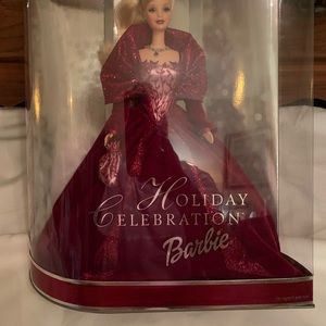 2002 Holiday Barbie in box excellent condition collectors item